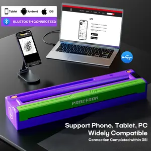 Wireless Tattoo Transfer Machine – Fast & Clear Stencil Printer for Beginners & Professional Artists