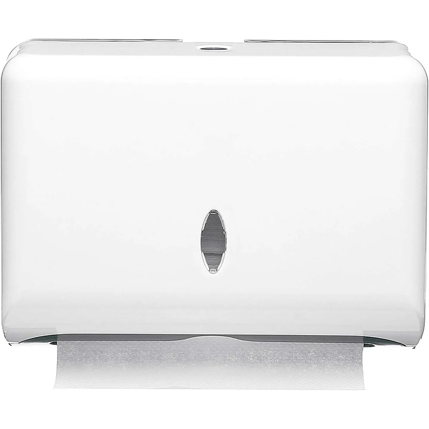 Paper Towel Dispensers, Commercial Toilet Tissue Dispensers Wall Mount Paper Towel Holder Multifold/C-Fold Paper Towel Dispenser for Kitchen and Restroom Decor (White)