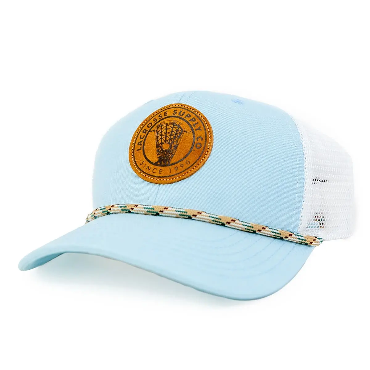 Carolina Leather Lacrosse Hat - Mid-Profile, Adjustable Strap, Casual Wear Fashion Accessory