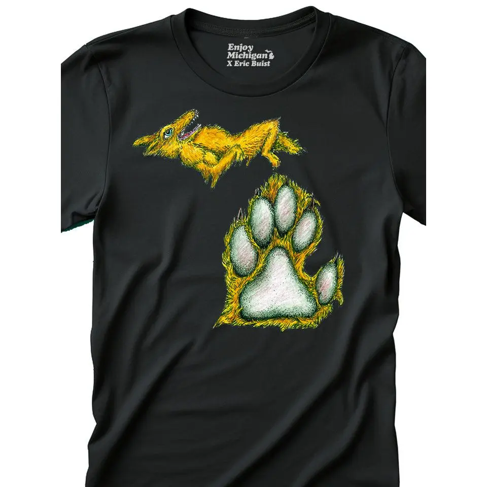 Michigan Dogman Unisex T-shirt - Black