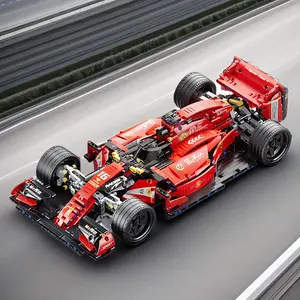 Epic 1:10 Scale Racing Sports Car Building Block Set – MOC Speed Champions model kit, DIY assembly toy, STEM gift and cool desk decor for kids, teens, adults, boys and girls #SummerVibes