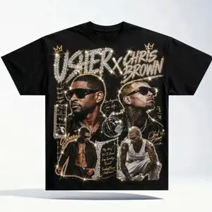 "R&B Legends Vintage Tee, Hip Hop Tour Graphic Shirt, Music Fan Streetwear, Retro Rap Concert Style Gift" DBP Q57 MP1