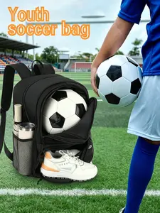 Football Basketball Storage Backpack, Waterproof Sports Bag, Large Capacity, Independent Ball Compartment, Lightweight, All Seasons