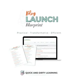Blog Launch Blueprint: Step-by-Step Course for Beginners