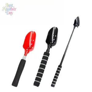 Telescopic Aluminum Baiting Spoon, Portable Mini Fishing Bait Thrower, Retractable Long-Range Chum Scoop for Angling