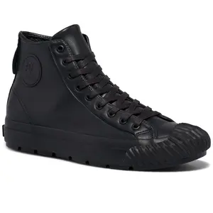 Grounder High-Top Black/Leather