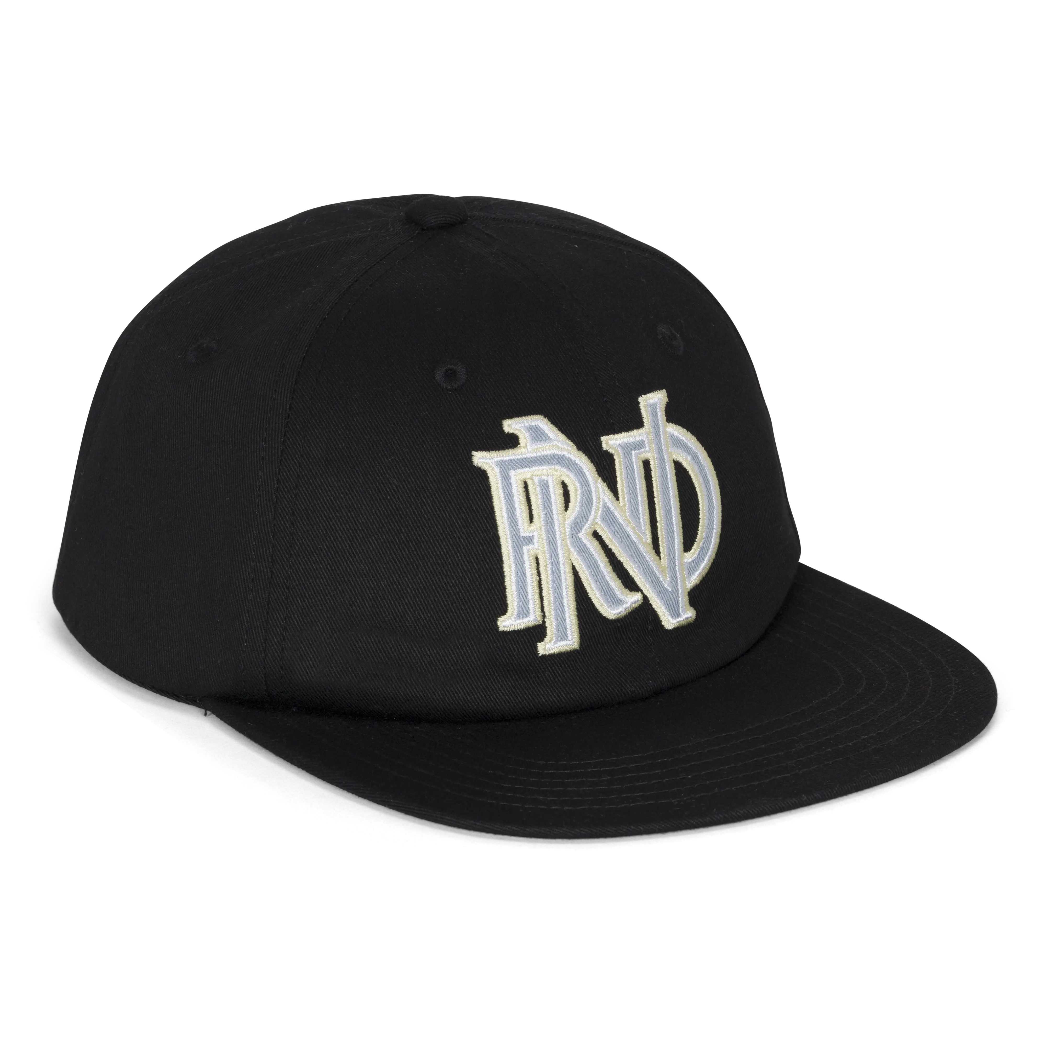 Unisex Snapback Hat with "No Days Off" Embroidered Logo, 100% Cotton 6-Panel Design, Adjustable Fit - Black, Snapback Hats, No Days Off Logo, Logo Print
