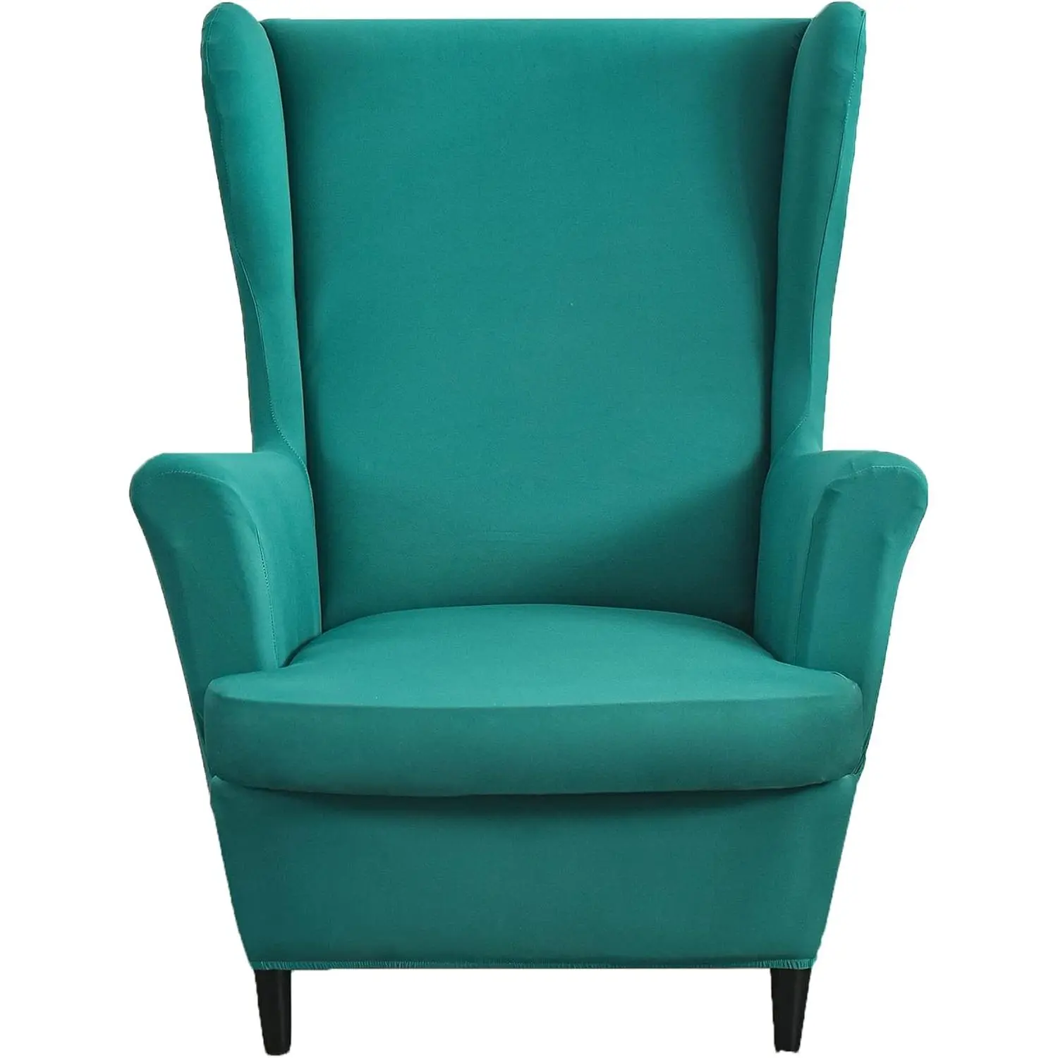Wingback Chair Slipcovers 2 count,Stretch Spandex Wing Chair Covers for Living Room Armchair,Washalbe Sofa Slipovers