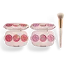 r.e.m. beauty x Wicked: For Good couldn't be lovelier blush set - two cherry blossom blush palettes and blush brush, matter & shimmer, vegan, pink & coral