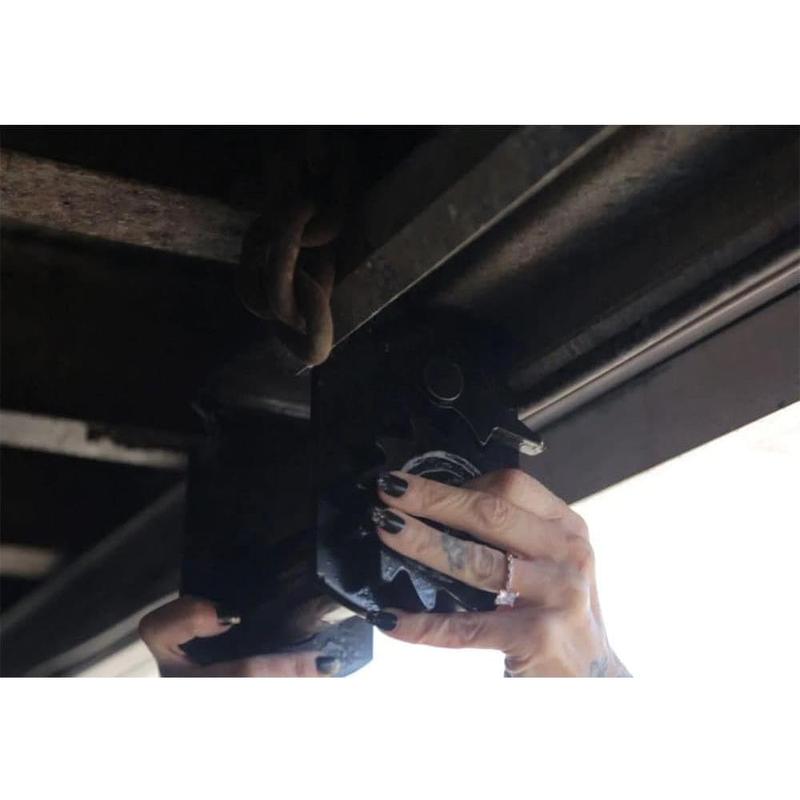 Storable Sliding Truck Tie Down Winch | Heavy-Duty Steel