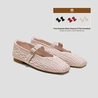 Ballet Blush Cable Knit