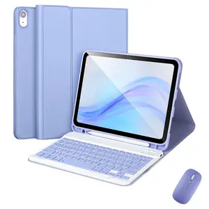 Keyboard Case for iPad Air 5 2022 & Air 4 2020, iPad Pro 11 Inch Case with Keyboard, Precise Fit, Portable Design, 10.9 Inch