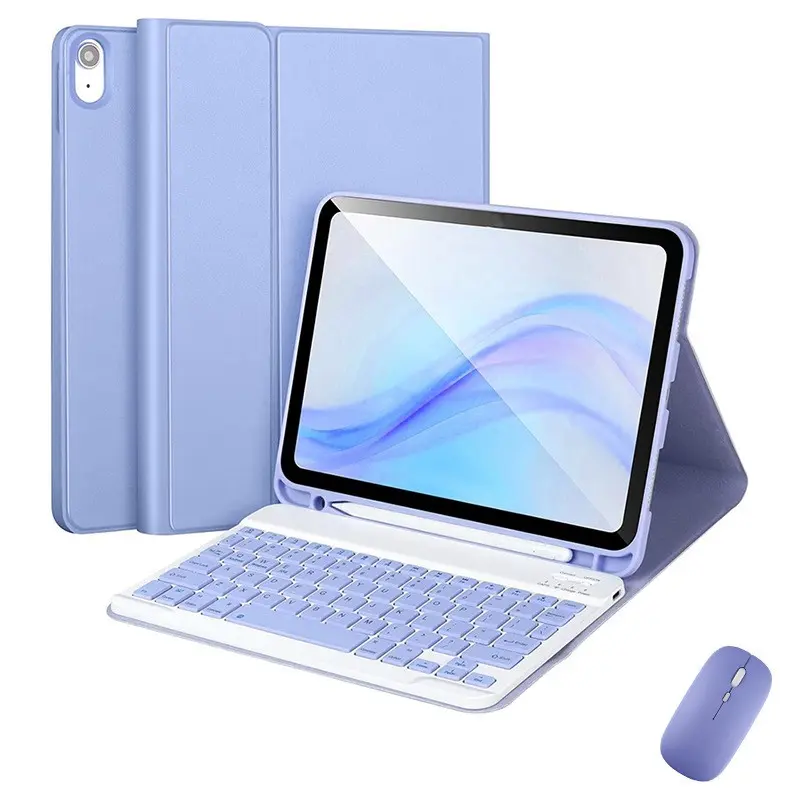Keyboard Case for iPad Air 5 2022 & Air 4 2020, iPad Pro 11 Inch Case with Keyboard, Precise Fit, Portable Design, 10.9 Inch, Tablet Keyboard