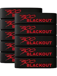 Cedar Mill Fine Firearms Sparta .300 Blackout Ammo Identification Bands - Silicone Magazine Marker Bands for Ammunition Recognition 10-Pack