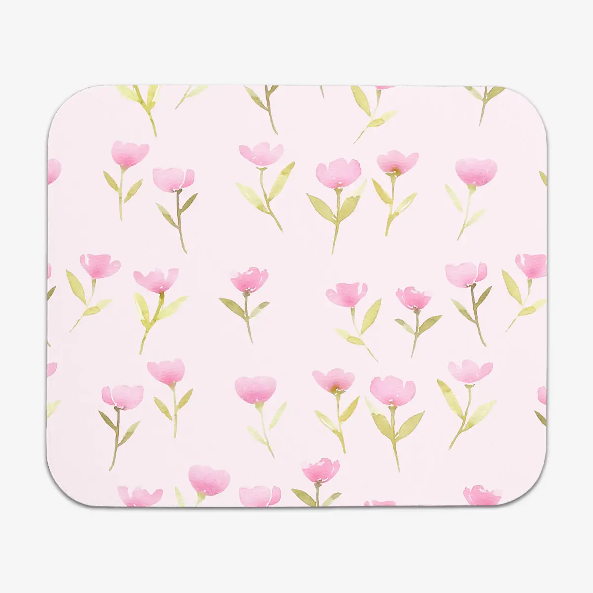 Tulip Cluster Pink Mousepad