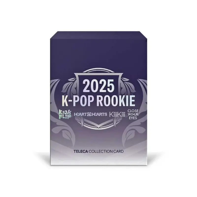 [NEW & LIMITED EDITION] Teleca Collection Card 2025 K-Pop Rookie Box 10packs