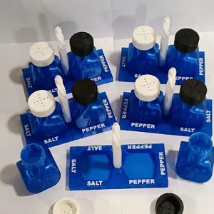 Salt and Pepper Shakers 3D Printed - Kitchen Utensils and Gadgets