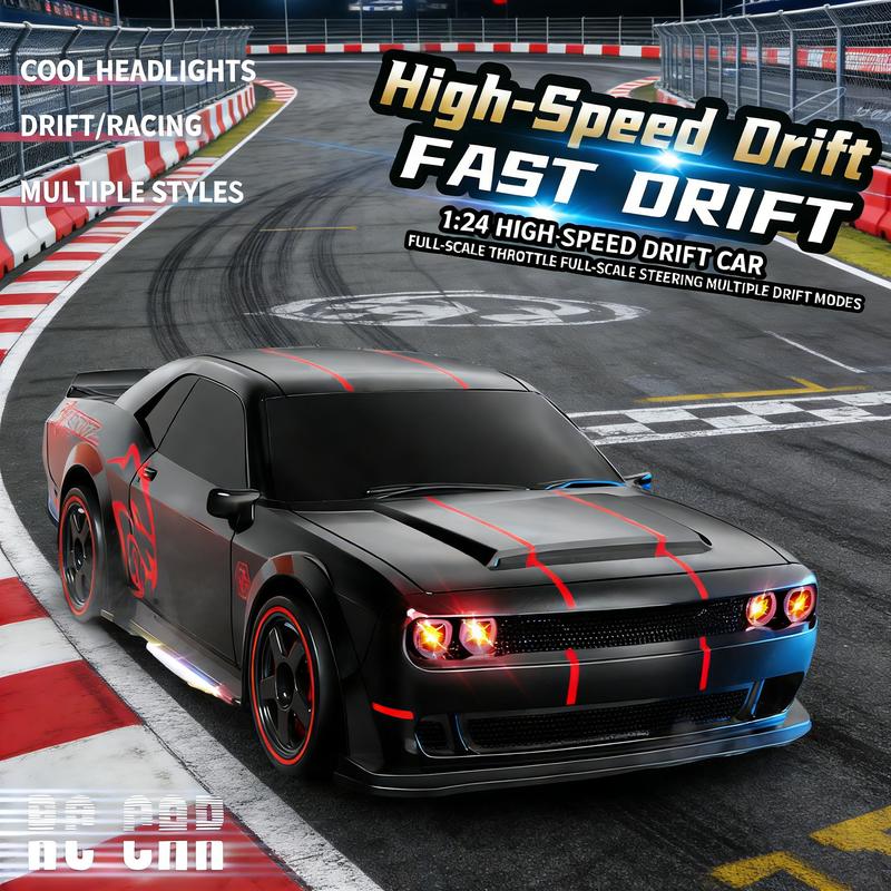 1：24 rc racing cars full proportional throttle ideal for solo practice neighborhood races birthday parties casual play and holiday gifts