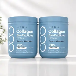 NeoCell Collagen Bio-Peptides Powder 20oz - Grassfed Protein Supplement - Advanced with 18 Essential Amino Acids