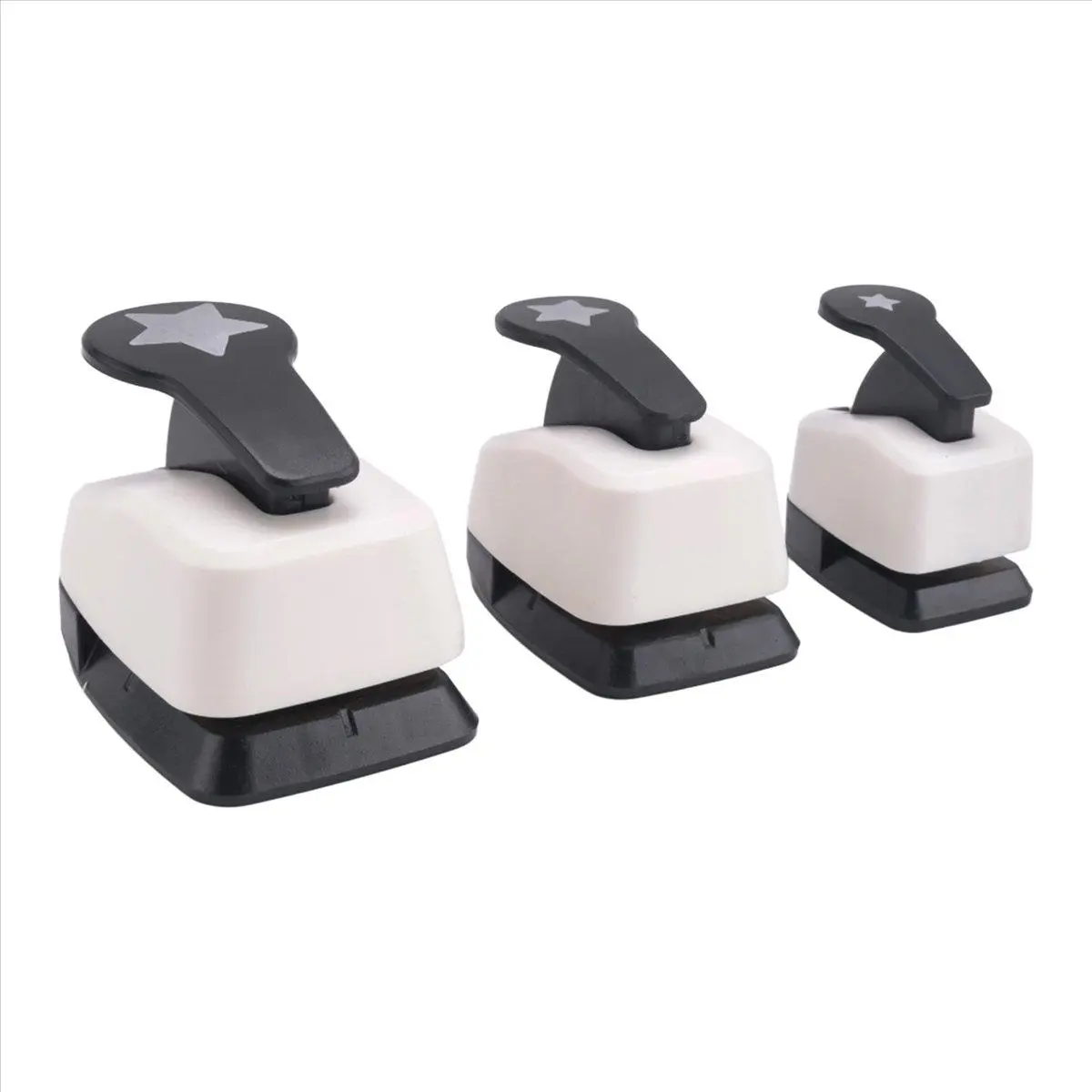 3Pcs Star Hole Punch, Star Punch, Star Paper Punch, Star Hole Puncher, Star Puncher for Crafts, Paper Punch for Crafting