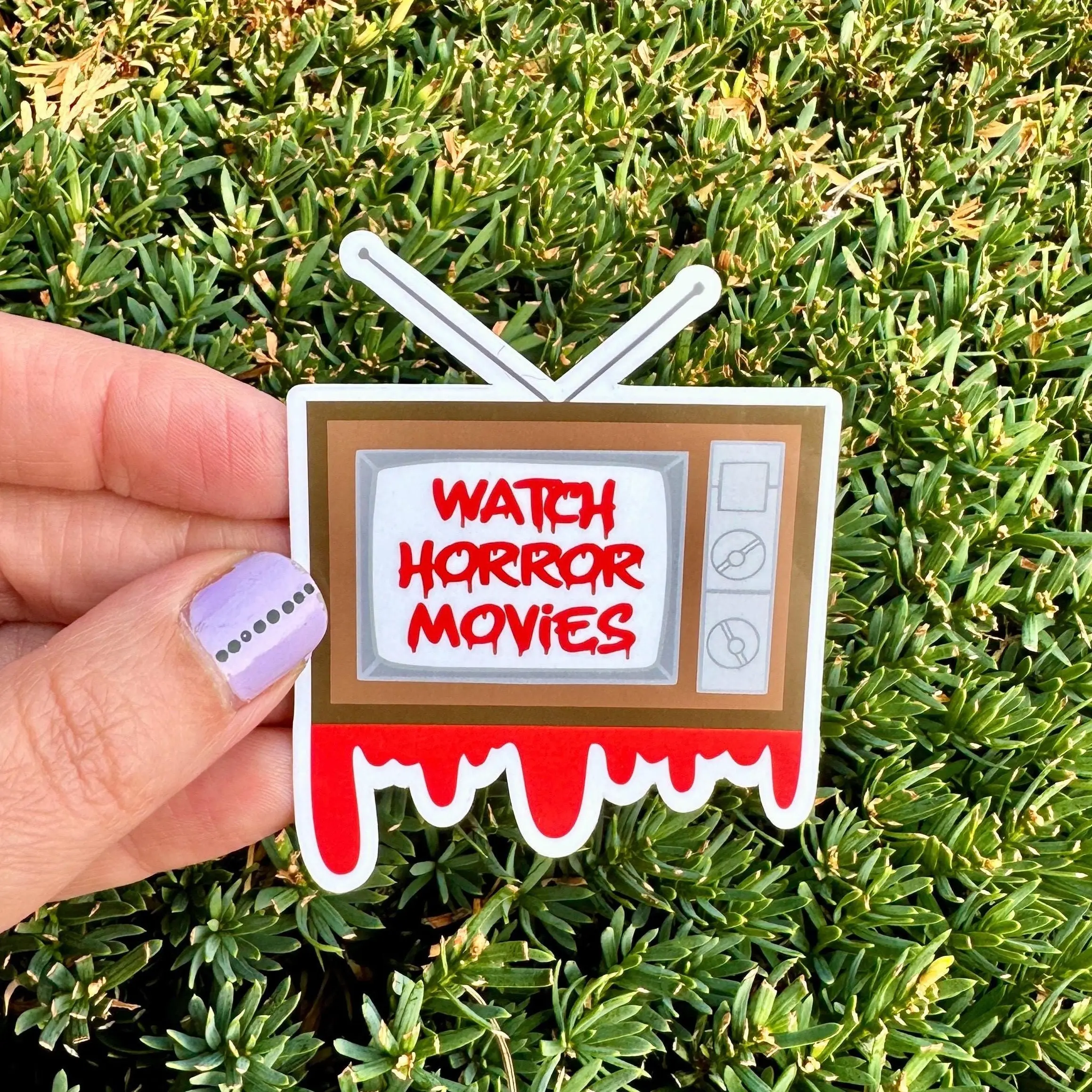 Watch Horror Movies Sticker
