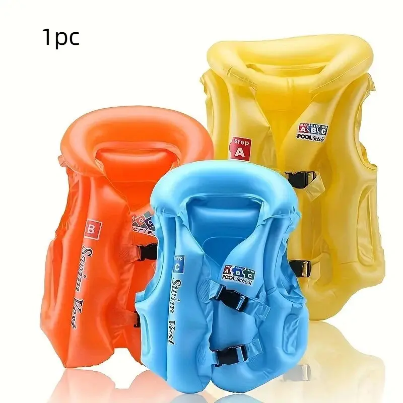 Adjustable Swim Vest with Adjustable Fit, Float Coat for Boys and Girls, Children, Life Jacket for Kids, Buoyancy Training Top with Buoyancy Support, Water Safety Swimming Aid Gear for Water Play