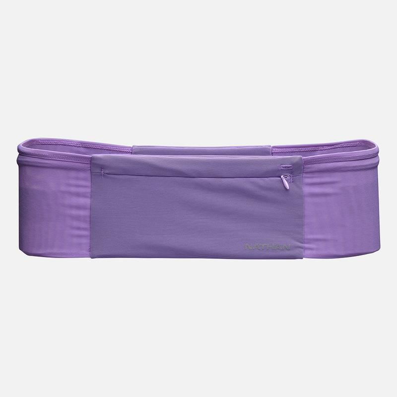 NATHAN Zipster Max Minimalist Waterproof Waist Bag with Multiple Pockets & Zipper Closure for Phones Keys & Sunglasses