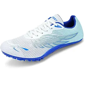 Track and Field Shoes for Men Women Boys Girls Kids, 8 Spikes Running Racing Shoes