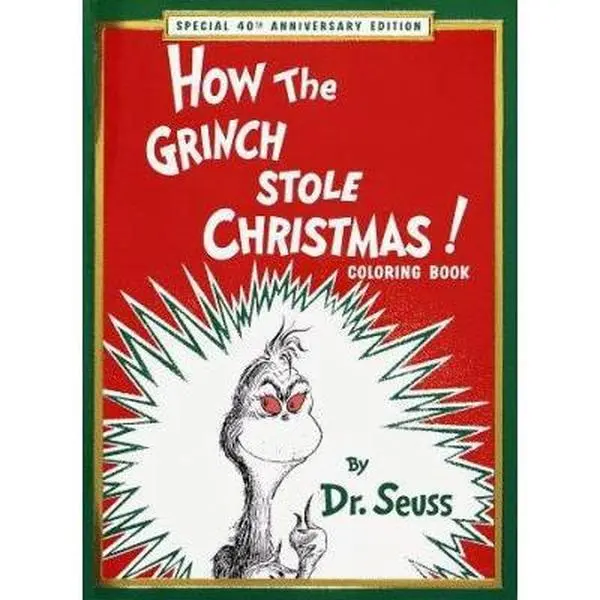 USED Book - HOW GRINCH STOLE XMA by Dr. Seuss (Paperback) - english