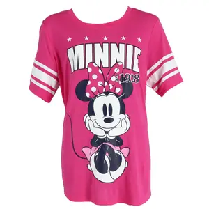 Disney Minnie Mouse Plus Size Short Sleeve Jersey Shirt