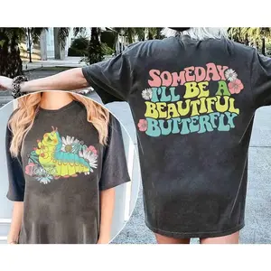 Caterpillar Heimlich Someday I'll Be A Beautiful Butterfly T-Shirt, A Bug's Life Shirt | WDW Matching Family Tee, Vacation Trip   Cotton Fabric Summer