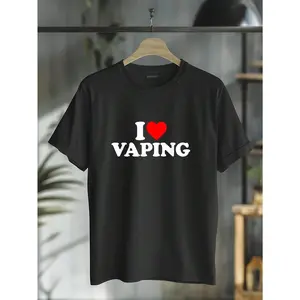 100% Cotton I Love Activities Shirts Collection I Love Vaping T-Shirt