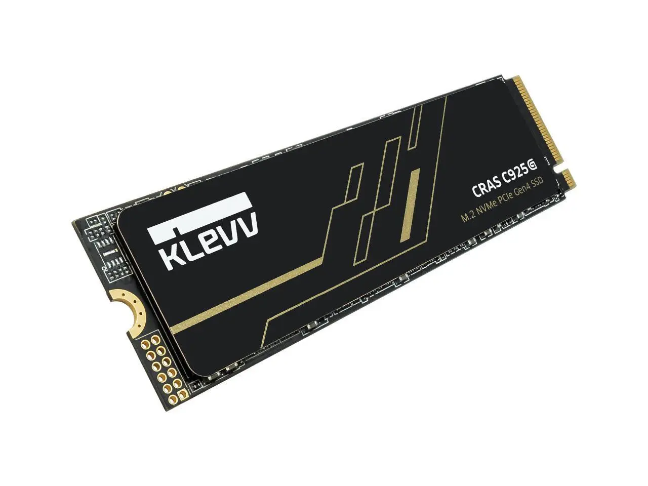 KLEVV CRAS C925G 1TB M.2 2280 NVMe PCIe Gen4x4 Internal Gaming SSD with Graphene Heatsink, Compatible with PS5, up to 7400MB/s (K01TBM2SP0-25G)