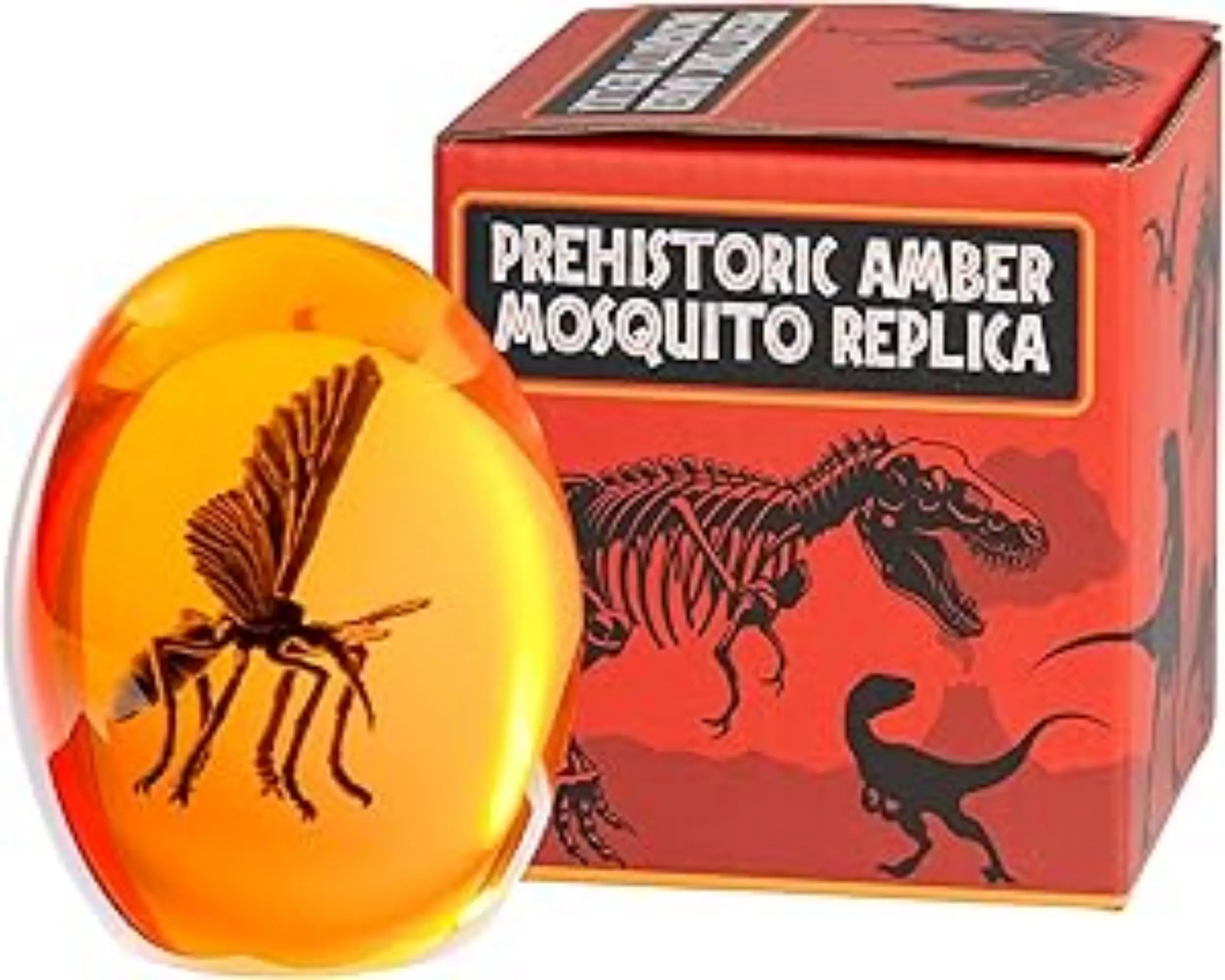 Prehistoric Mosquito in Amber Replica Movie Paperweight Halloween Cosplay Prop