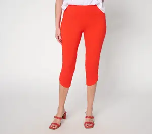 Women with Control Petite 86/14 Slim Leg Capri Empower Pant