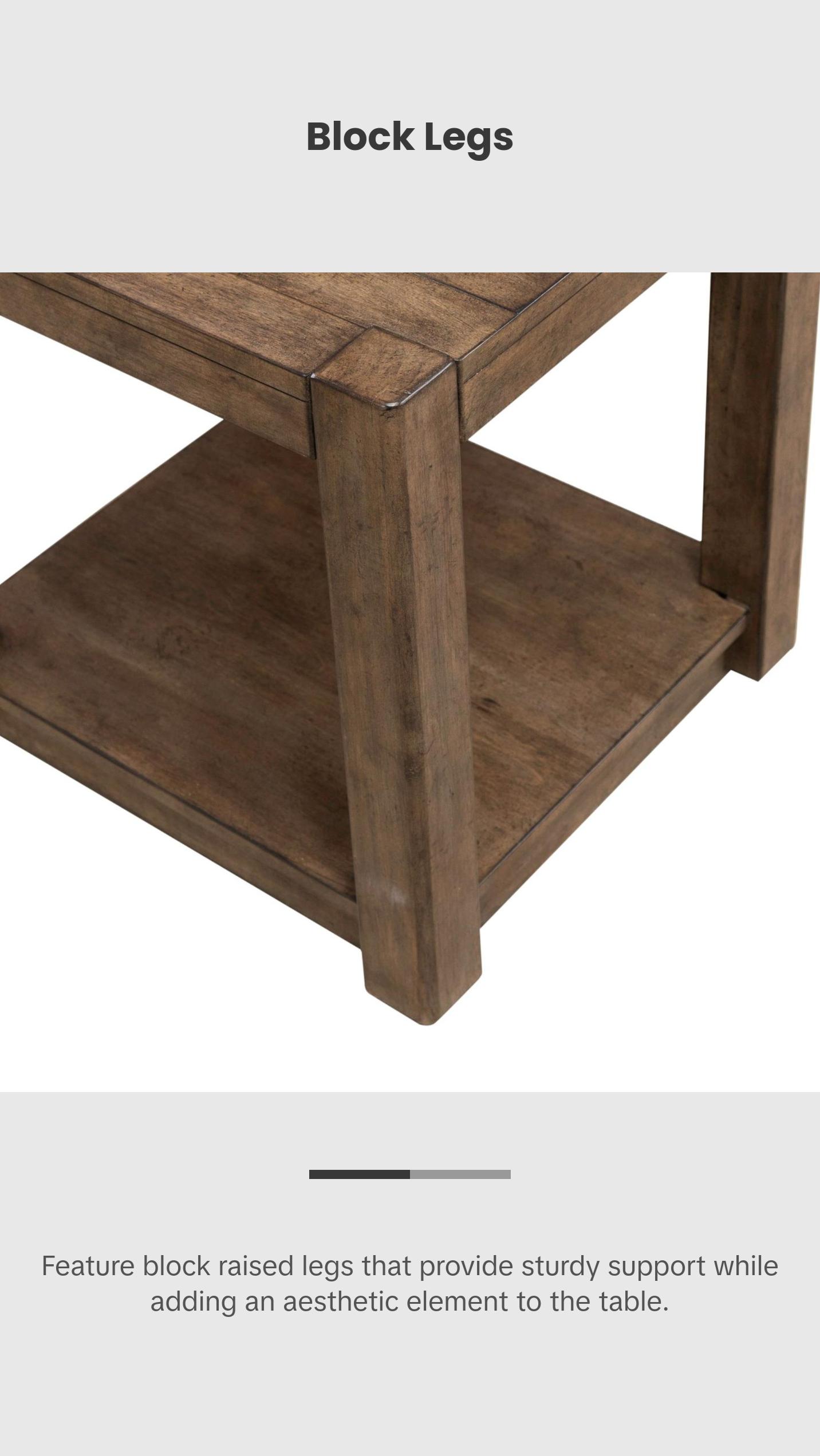 Summit Square Chairside Table