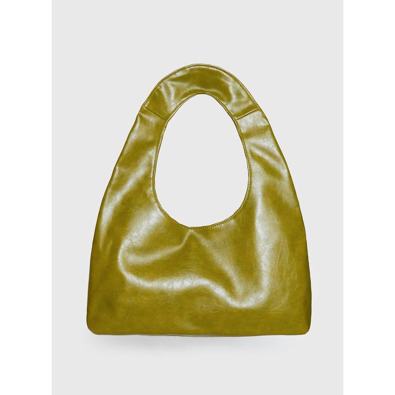 Bankes Studded Shoulder Bag Green