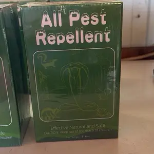 All Pest Repellent, Indoor-Outdoor Electronic Pest Control Device for Rodents, Insects