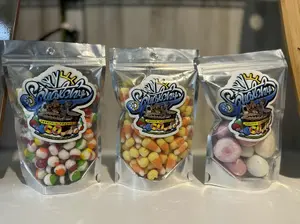 Squatchy Sweets N Treats Freeze Dried Variety Pack (Squatchy Gems, Squatchy Fruit Blasts, Squatchy Corn Crunch) - Candy, Crunchy, Snack for Adults and Kids, Flavored Candy, TikTok Viral - 5oz (Pack of 3)