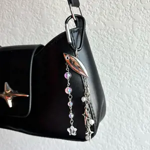 Silver Mini Fishing Lure Keychain