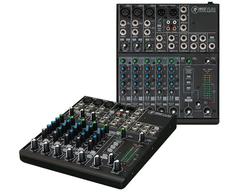Mackie 802 VLZ4 Mixer Rental | Denver DJ School