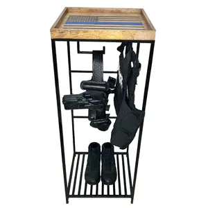 Police Tactical Gear Stand