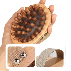 Wooden Air-bag massage brush,Massage the whole body,Body care,Hair care,comfort,Airbag comb,Massage tool,Heatless styling tools,easy to use