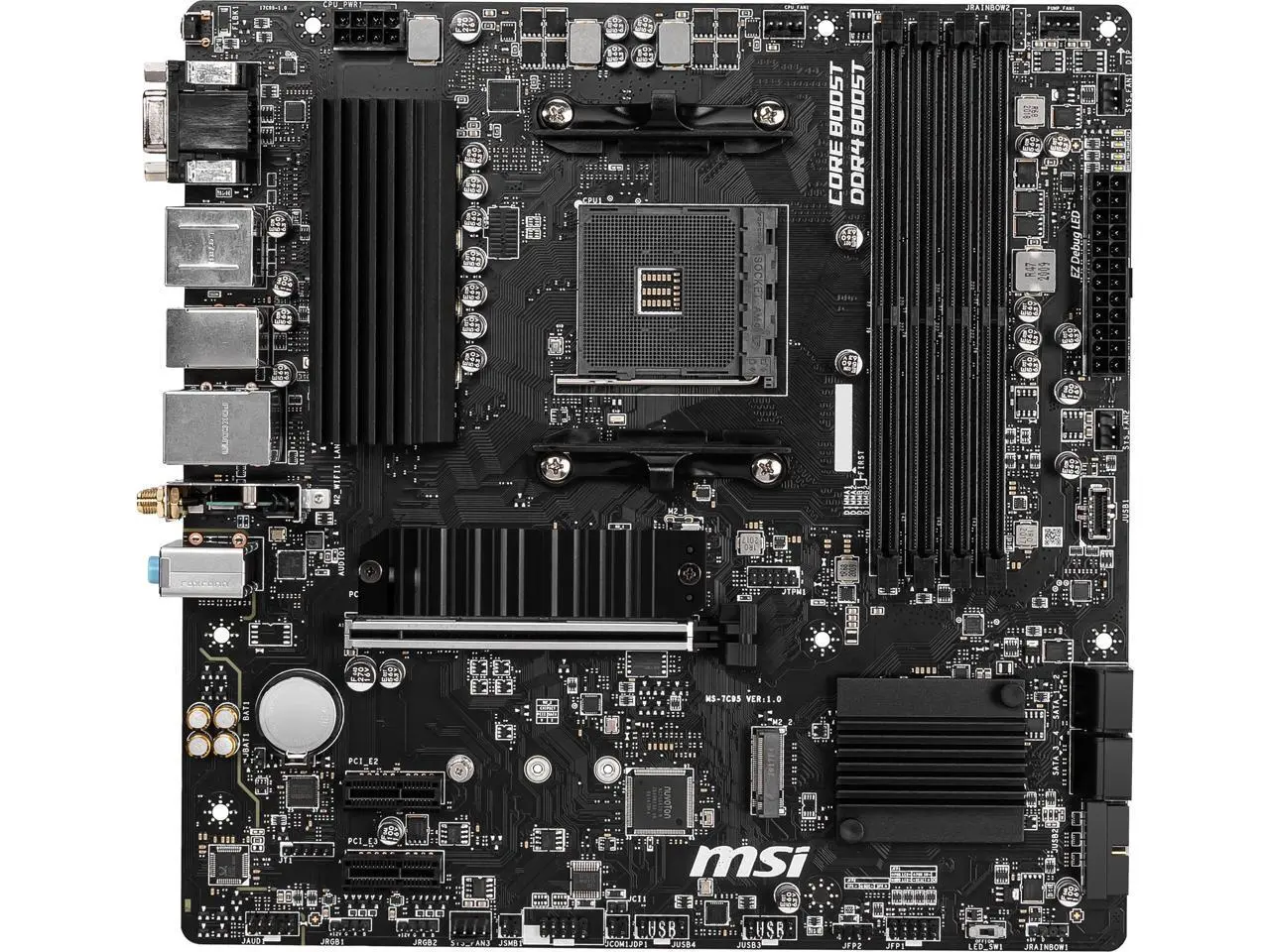MSI PRO B550M PRO-VDH WIFI AM4 AMD B550 USB 3.1 USB 3.0 HDMI Micro ATX AMD Motherboard