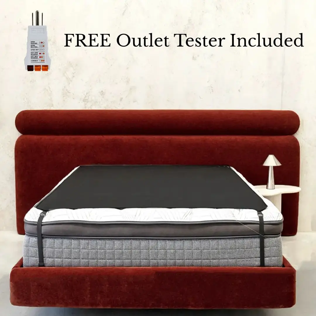 Down To Ground | Grounding Mattress Cover | Sleep Grounded, Fits Any Bed