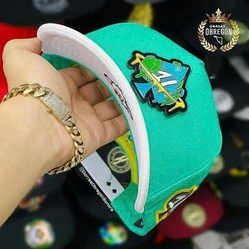 Earth Pattern Women's Casual Outdoor Baseball Cap With Curved Brim, Polyester Material Featuring Embroidery