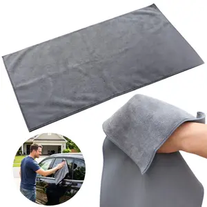 Durable Microfiber Car Drying Towel for Car Detailing (20"x47"), Extra Large Ultra Absorbent Cloth, Lint-Resistant, Streak-Free, Scratch-Safe, Water Spot-Free