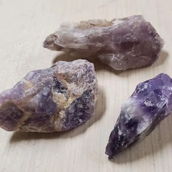 Royal Purple Amethyst Rough Stones