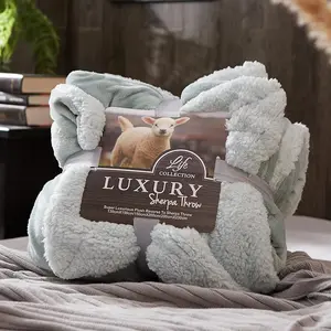 Thick Milk Velvet Lamb Fleece Blanket, Soft Breathable Lightweight Cooling Blanket, Multiple Colors and Sizes, All Seasons Use