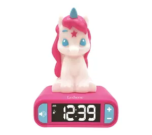 Lexibook Unicorn Night light Alarm Clock with Sounds